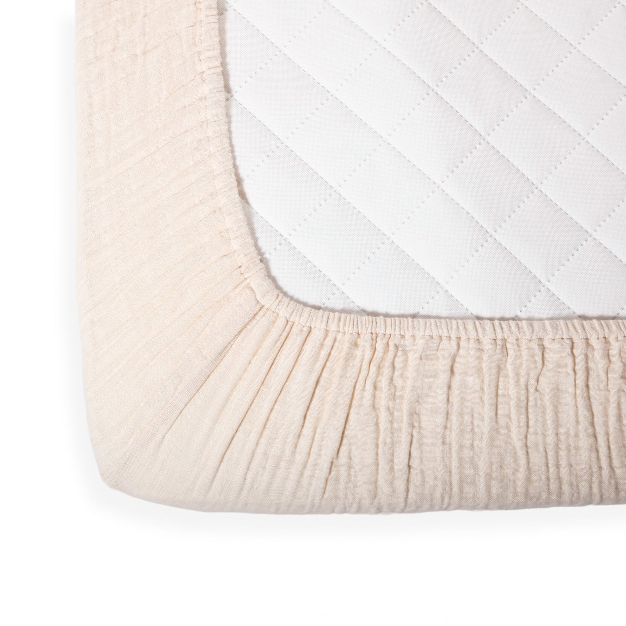 Ensemble de draps contours - Fougère & Ivoire