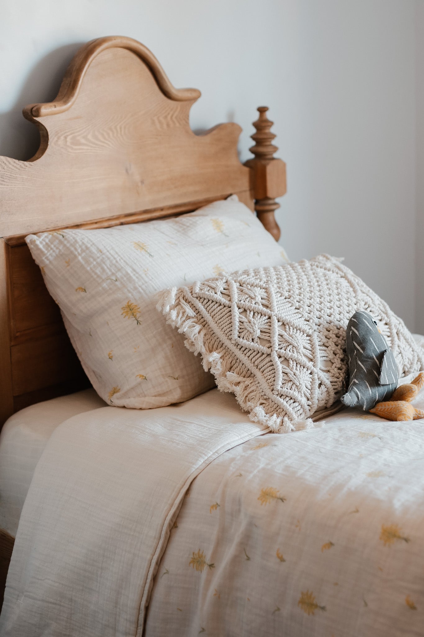 Presque Parfait - Douillette en mousseline de coton biologique (lit simple) – Verge d’or