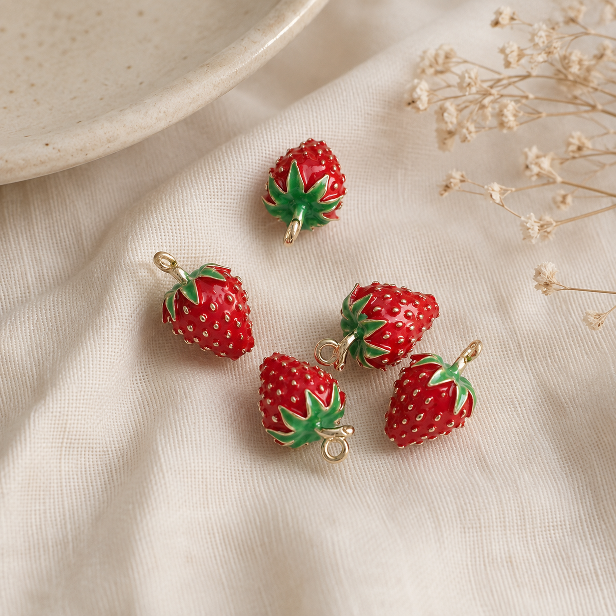 Collier - Fraise